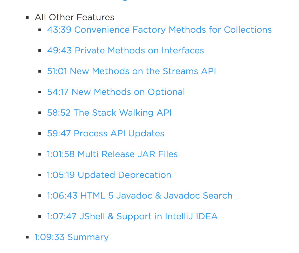 java's tweet image. Live webinar covering the features of #Java9 that are most interesting to developers. - @trisha_gee 
blog.jetbrains.com/idea/2017/10/r…