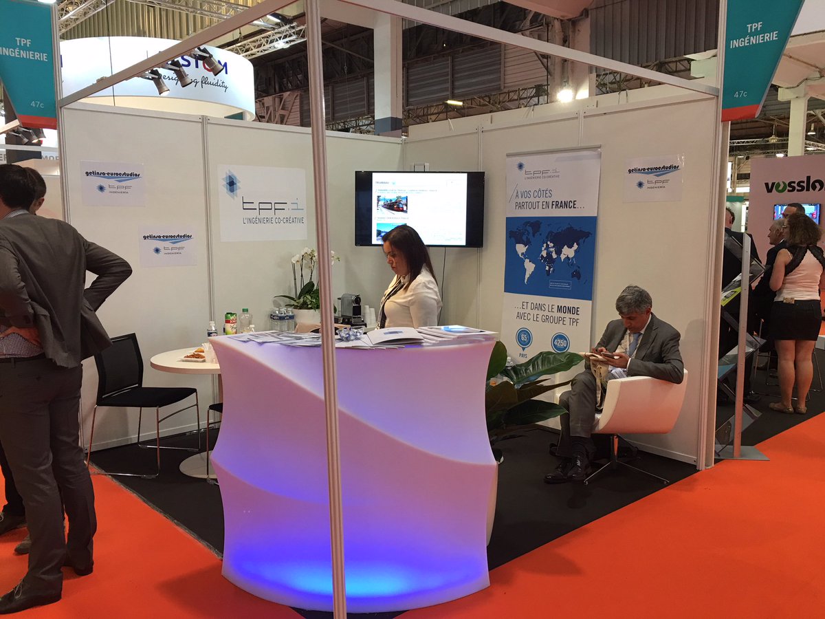 TPFingenierie's tweet photo. @TPFingenierie vous accueille sur le salon du transport au Parc Chanot, rendez-vous stand 47C #26eRNTP https://t.co/PfMhJ1XoMc