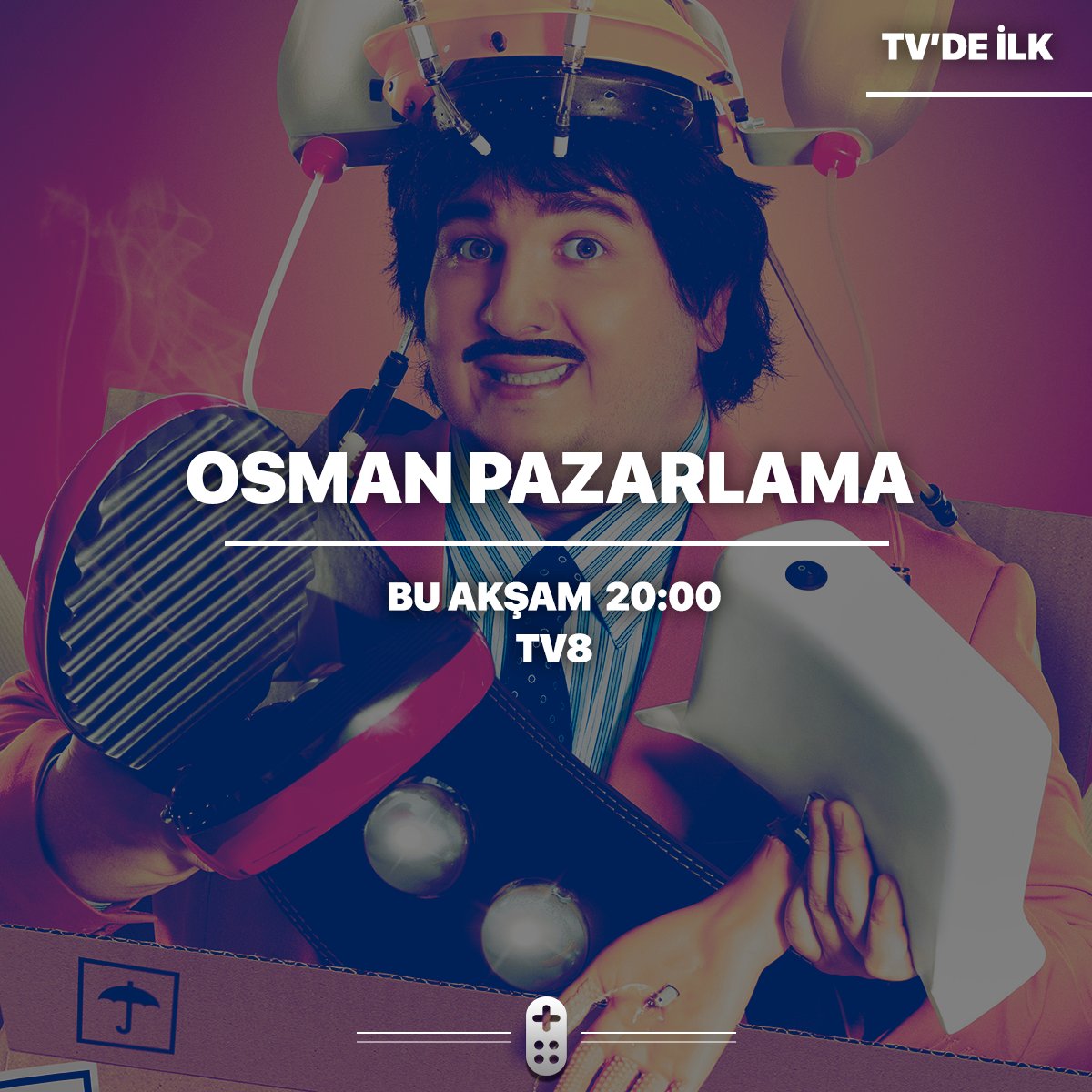 Bir #ŞahanGökbakar komedisi! #OsmanPazarlama TV'de İlk Kez 20.00'de tv8'de. Hatırlatma kur, kaçırma! 😉 
komodorapp.com/download