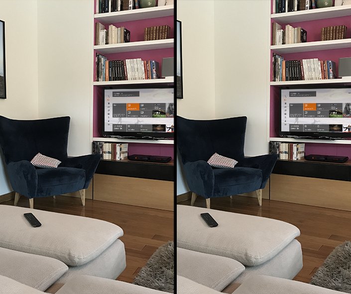 Orange_France's tweet photo. L'un de ces 2 salons possède la Fibre Orange : saurez-vous retrouver lequel ? 😁 https://t.co/34Dybx95Qt