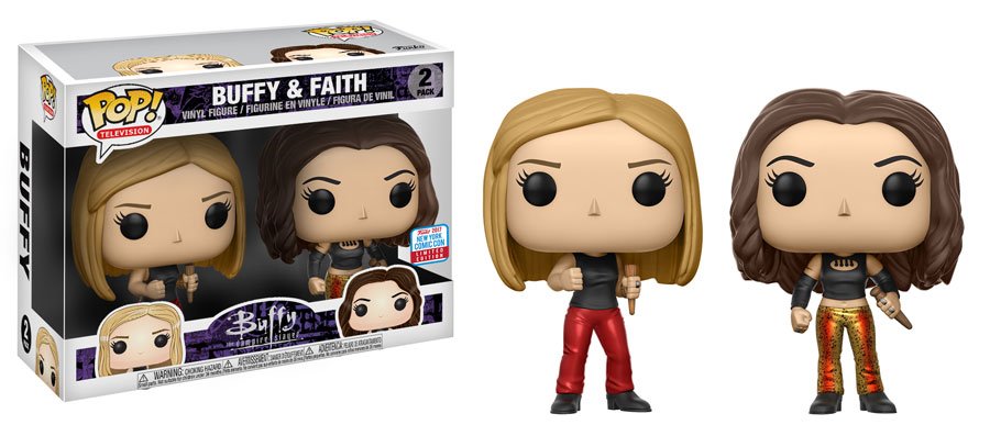 OriginalFunko's tweet photo. RT &amp; follow @OriginalFunko for the chance to win an #NYCC 2017 exclusive Buffy &amp; Faith Pop! 2-pack! https://t.co/UaNa806RX9