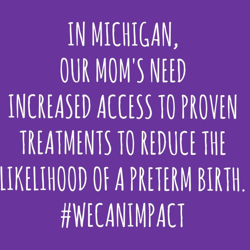 modMichigan's tweet photo. Working with policy makers to reduce prior authorizations for key interventions to help our Moms carry full term. #Workingonitwednesday https://t.co/TWo6yfmjDG