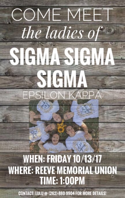 UWOtrisigma's tweet photo. Can’t wait to see some new faces! 😋 https://t.co/UW9gfhaECM