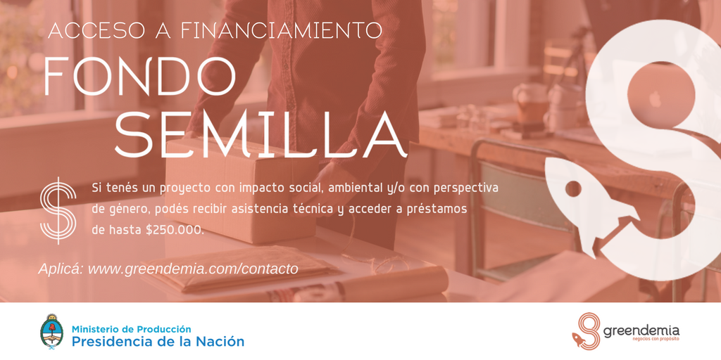 greendemia's tweet photo. Línea de financiamiento #FondoSemilla
@PRODUCCION_ARG 
¡Potenciá tu proyecto! APLICÁ con #GREENDEMIA: https://t.co/pXb6QzI9DV https://t.co/TMPq1s24B9
