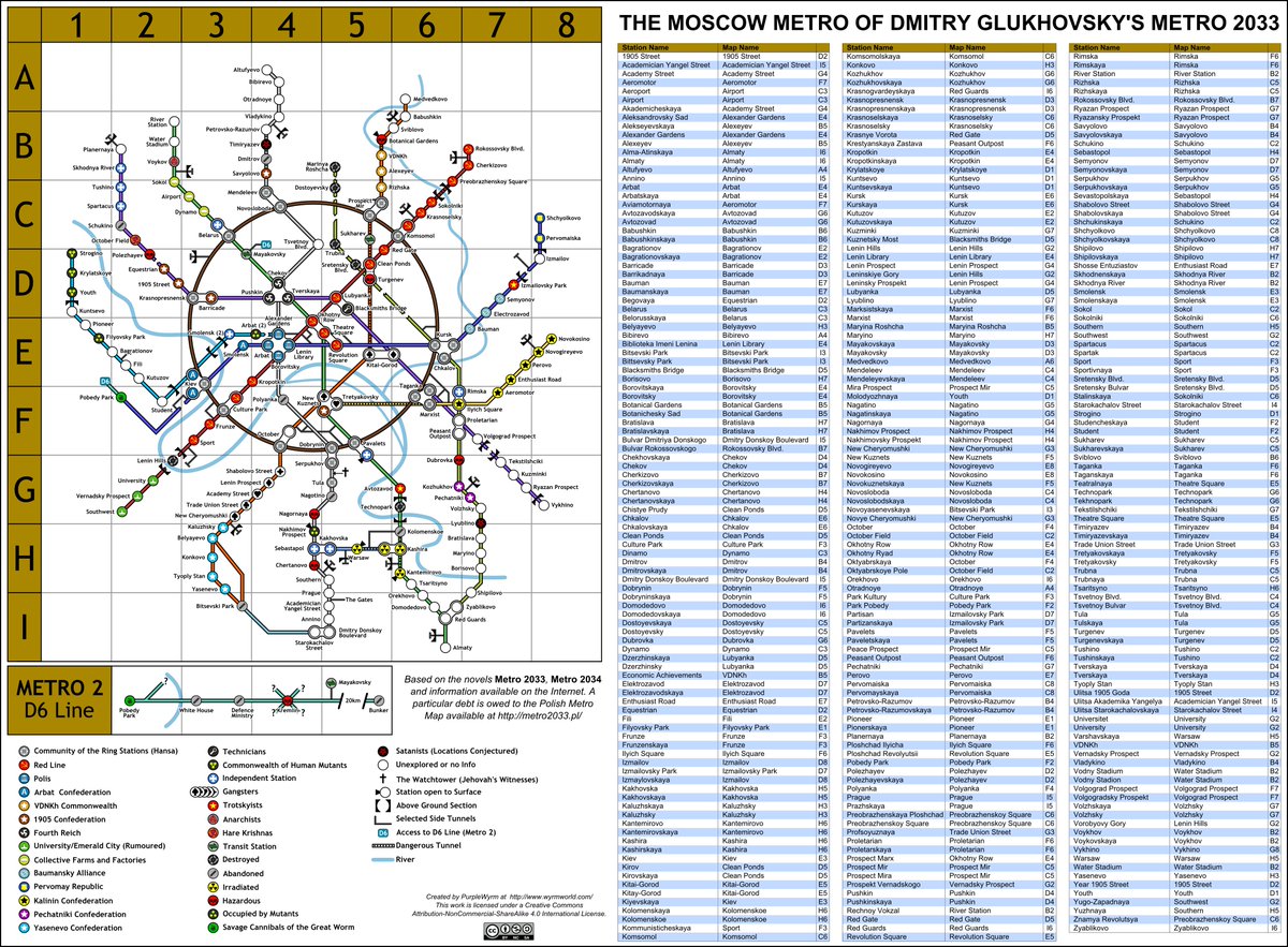 PLAION_ES's tweet photo. PurpleWyrm, fan de Metro, hizo este increíble mapa del metro de Moscú de Metro 2033! ¡Nos encanta! 😍 https://t.co/uDynfYbuXb