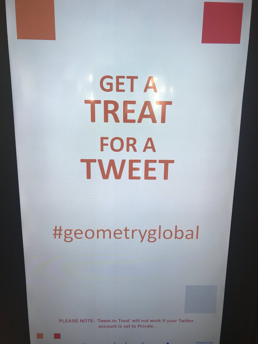 fadi's tweet photo. Testing our new ‘tweet for a treat’ vending machine 😜 #geometryglobal #creative @GeometryGlobal https://t.co/SjwIoxg1nz