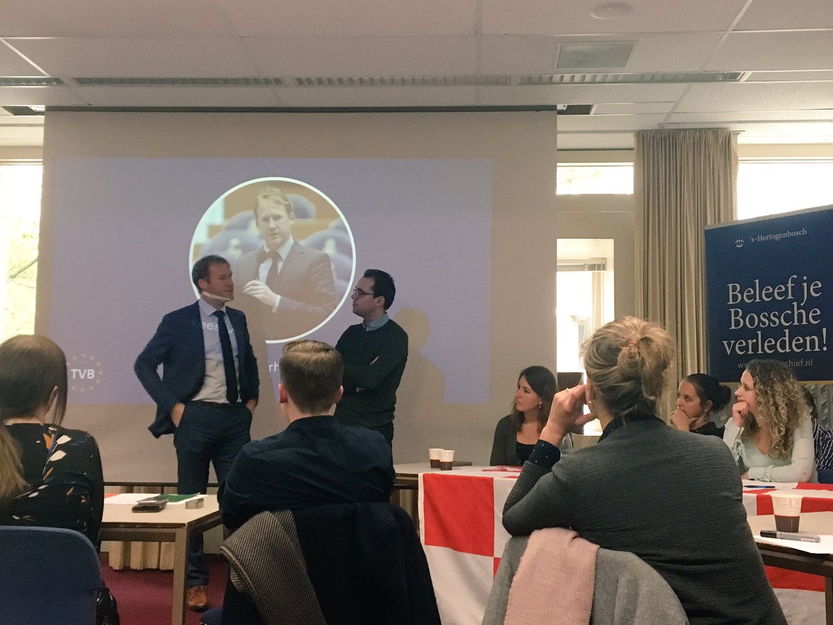 Spoed cursus #Europa van Tweede-Kamer lid Kees Verhoeven @traineebrabant #traineelife #denbosch #brussel