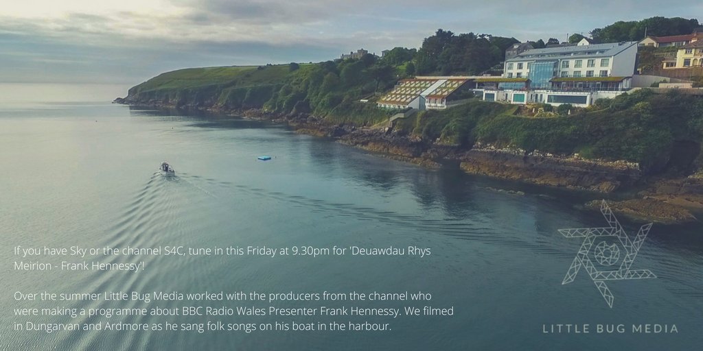 #ICYMI We're looking forward to tuning into <a href="/S4C/">S4C 🏴󠁧󠁢󠁷󠁬󠁳󠁿</a> on Friday to catch our drone footage in the prog about <a href="/BBCRadioWales/">BBC Radio Wales</a> Frank Hennessy 😍⛵️