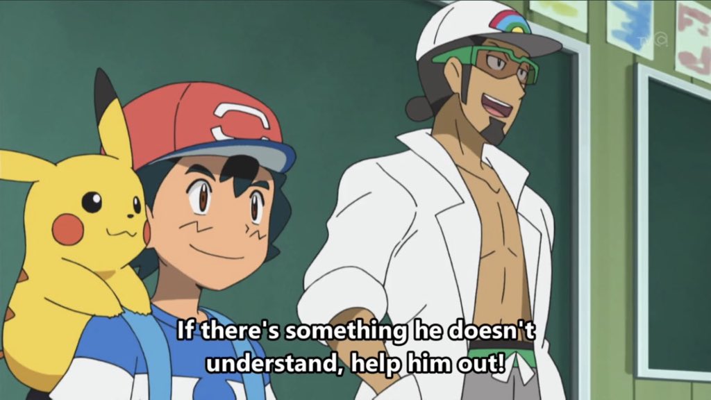 Pokemon sun and moon anime english