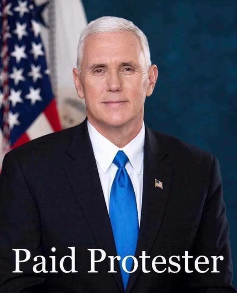 TomCarterforMS's tweet photo. The Paid Protester 4 "We The People" who protested the protest. It worked, @nflcommish caved not to mention #NoTaxExemptStatus 4 #NFL push. https://t.co/yp1ahp0ygz
