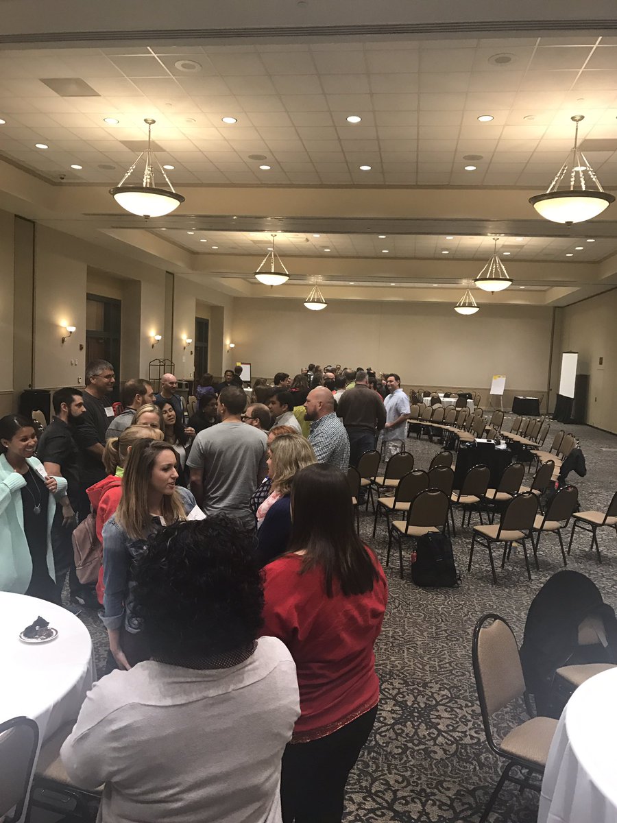 JennyKCMO's tweet photo. 15 minutes into the Open Space and already on fourth game!!! #agilemw2017 #UltimateRPS, #SpeedDate #Constellation #LineUp https://t.co/JUG2WuLvY8