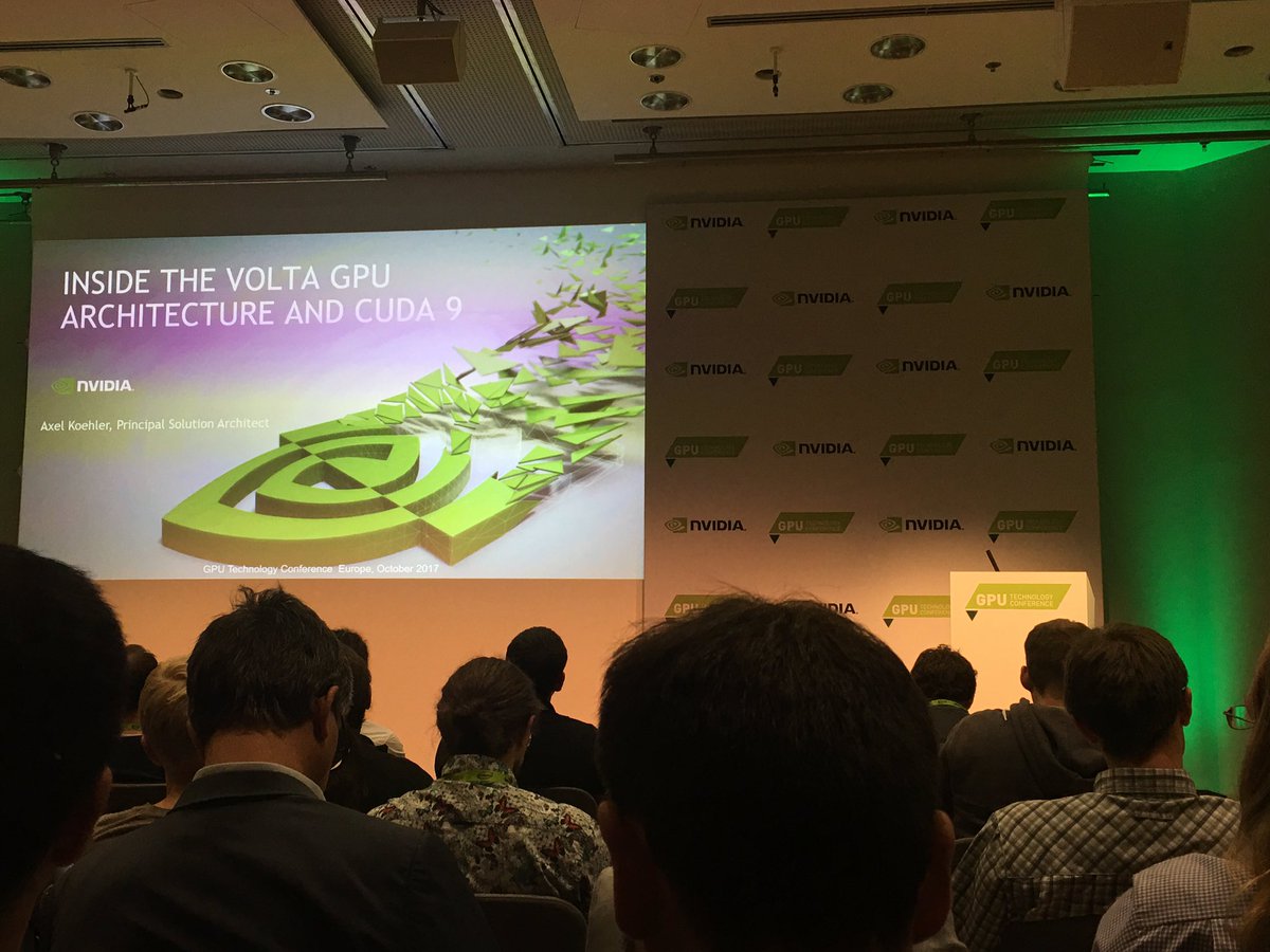ZolfaghariHadi's tweet image. Inside #Volta #GPU architecture and #CUDA9 @nvidia  #gtc17eu