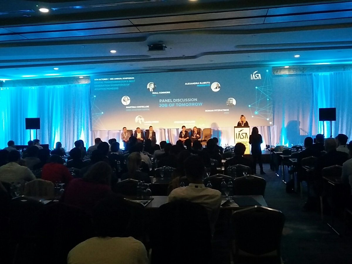 The Panel Discussion! Future of aviation analysed now!
#IASAsymposium17