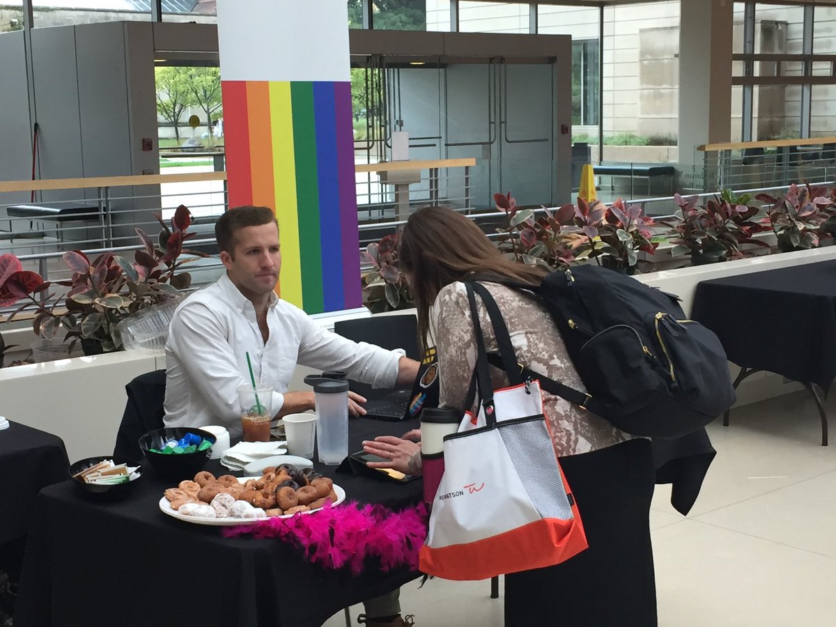 TheCarsonDaily's tweet photo. Happy National Coming Out Day! Come for the coffee and donuts, stay an ally for life #NationalComingOutDay #whybooth #theboothexperience https://t.co/uBrepDGDUJ