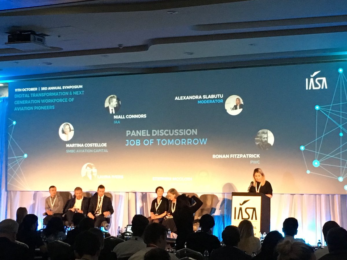 YvonneTPwC's tweet photo. Job of Tomorrow - 500milion new jobs needed by 2020.. how many do not exist today? #IASAsymposium17 @pwcireland @IASAofficial https://t.co/Y9qtY2AYhC