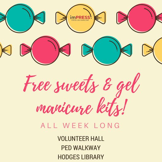 UTimPRESS's tweet image. TODAY: Vol Hall front desk (2-5p) &amp;amp; Hodges Library starting at 7! 💅🏽#SMOKEYimPRESS #ad