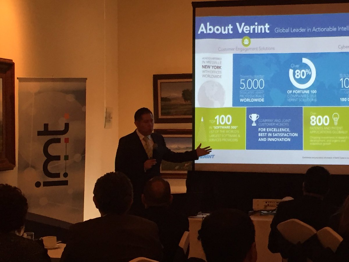 LAdameG's tweet photo. Para impulsar el #customer engagement en la empresa requiere de integrar #Contact Center, #Customer experience y Digital marketing, #Verint https://t.co/V2DL9gemrb