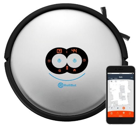 Robot Sale: Amazon has the RolliBot LE-601 Laser Eye Robot Vacuum for $299.99 (25% off) today bit.ly/2yYJczb