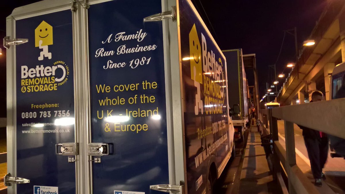 betterremovals's tweet image. Queuing for France #EuropeanMovers