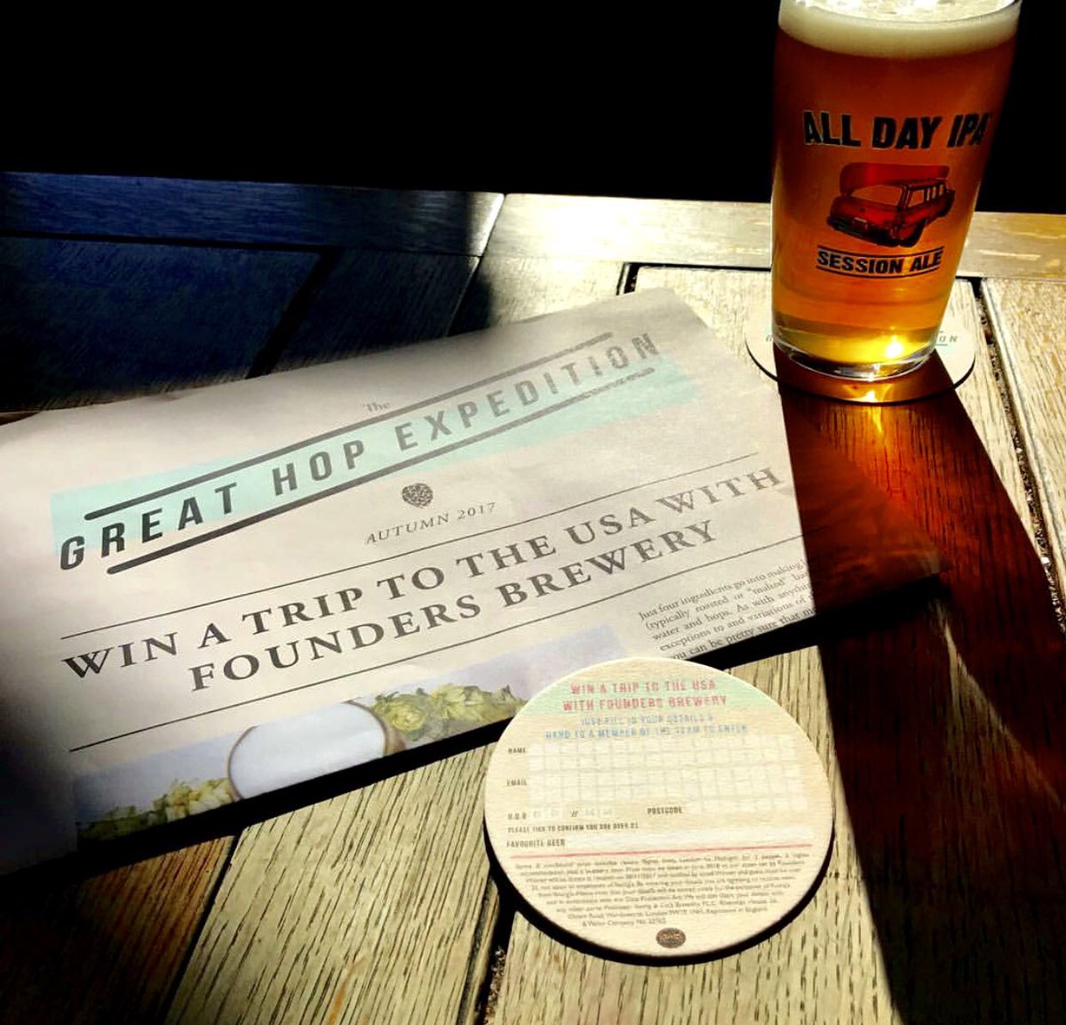 BullStreatham's tweet photo. Want to win a trip to the USA with @foundersbrewing Of course you do! Click below for details #TGHE 🍺🍺🍺🍺🍺🍺🍺🍺🍺🍺https://t.co/mDhOhr8Ilo https://t.co/SS73FgoF4A