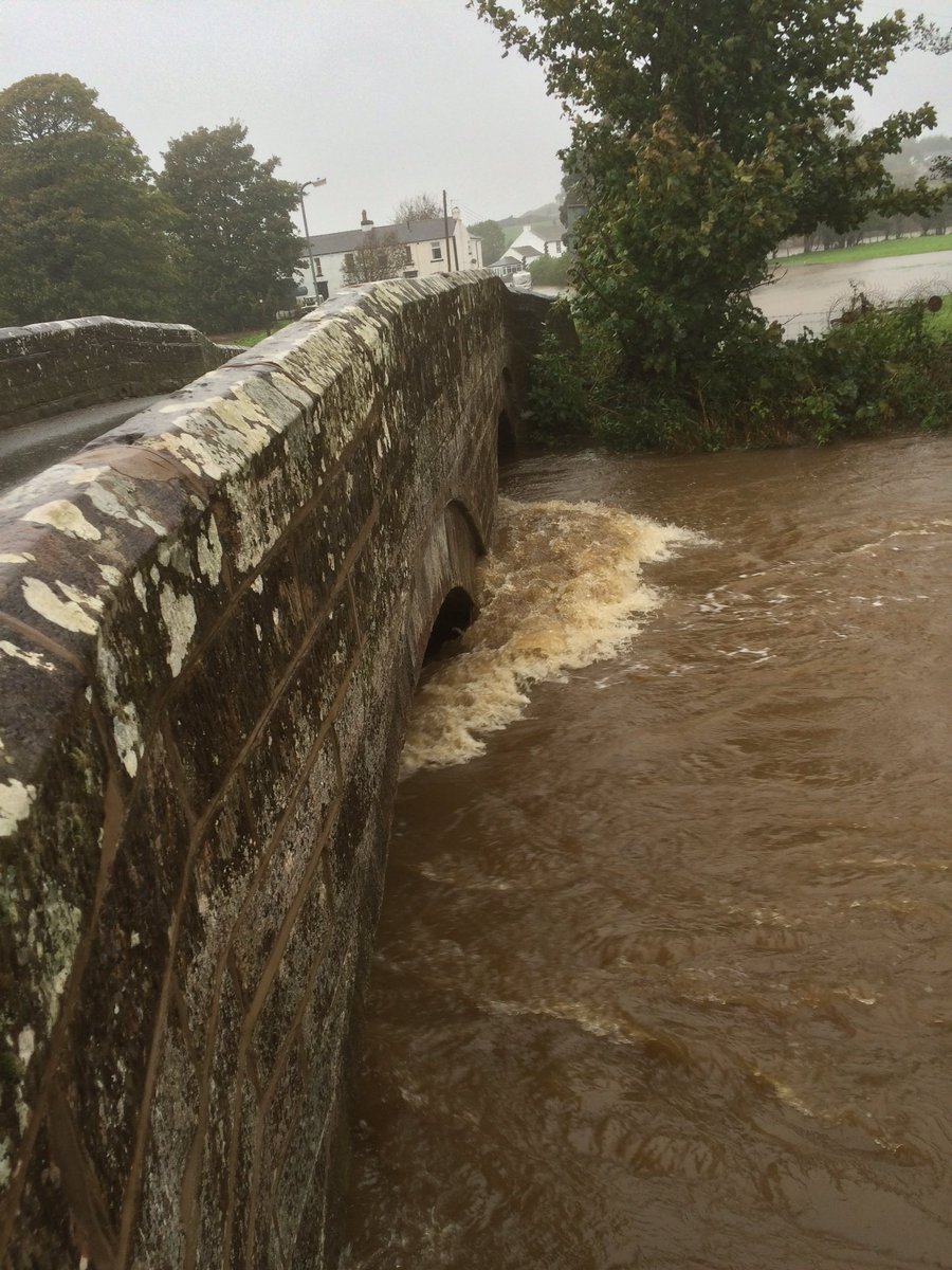 Johnnmccarthy1's tweet photo. The River Ellen in #Blennerhasset has #flooded road to #Baggrow again. #Cumbria #FloodAware @BBC_Cumbria @LakesWeather #flooding #keswick https://t.co/fSDqv8widG