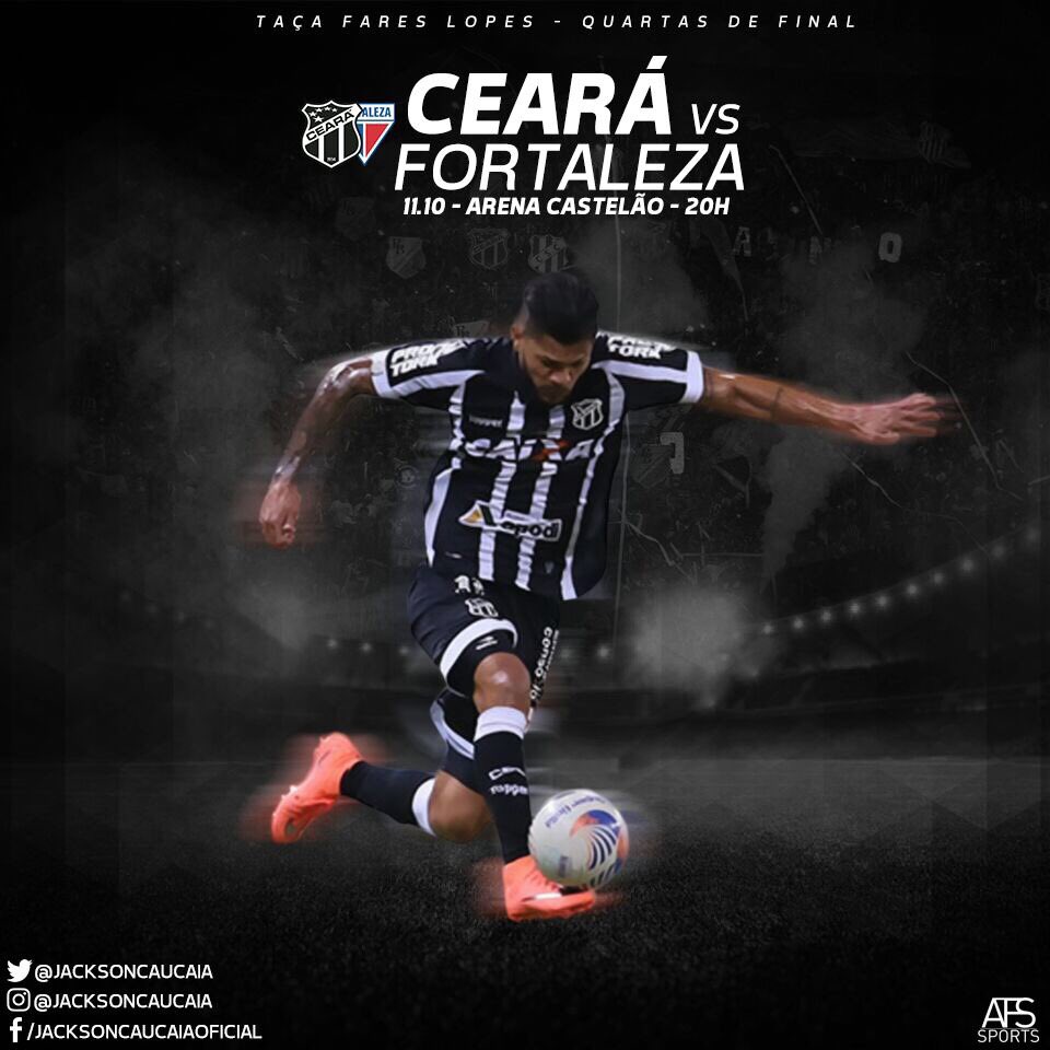JacksonCaucaia's tweet photo. Mais um clássico rei! Convoco toda nação alvinegra a se fazer presente hoje (11), às 20h, na Arena Castelão. Vamos torcer em paz!#boravozao https://t.co/4rUMsvZkF7