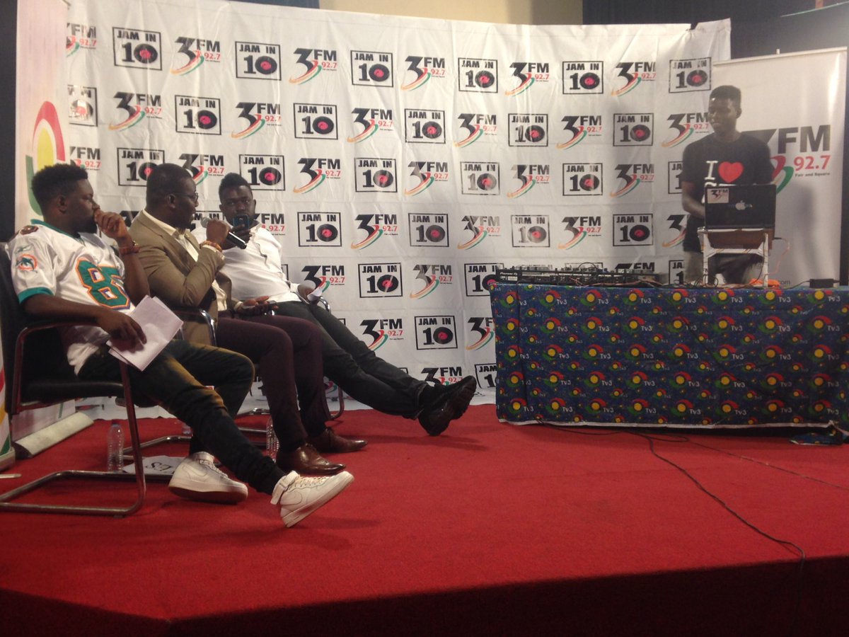 3fm927's tweet photo. [PHOTOS] Happening now: #JamIn10 auditions 🎧🔊

#3FM927 @tv3_ghana https://t.co/FIJTm760Ud