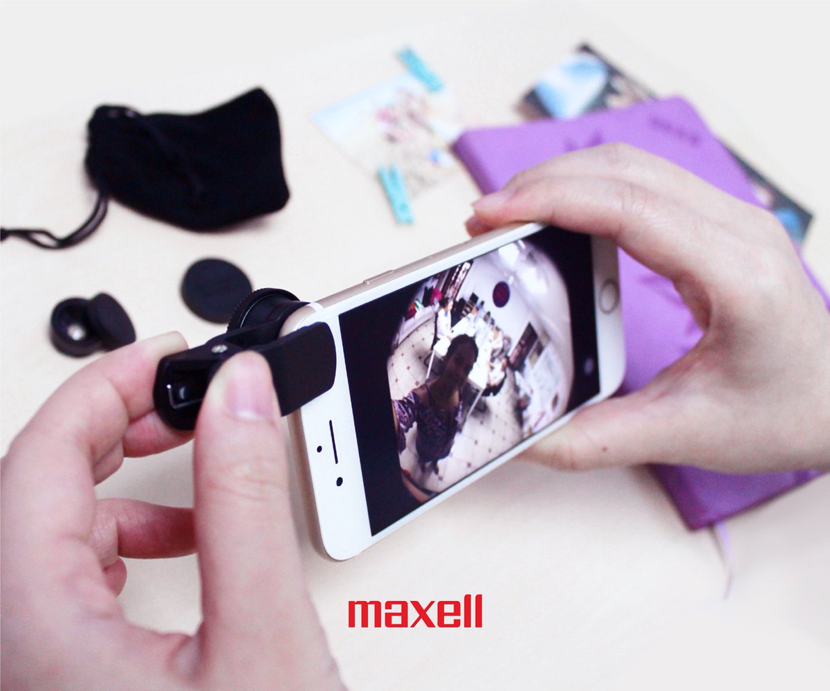 maxelllatin's tweet photo. Diviértete tomando fotos diferentes de tu viaje con nuestro clip lens #Maxell #Cliplens #Fotografía https:// https://t.co/tLnyHbXVmc https://t.co/NBGmv07Elr
