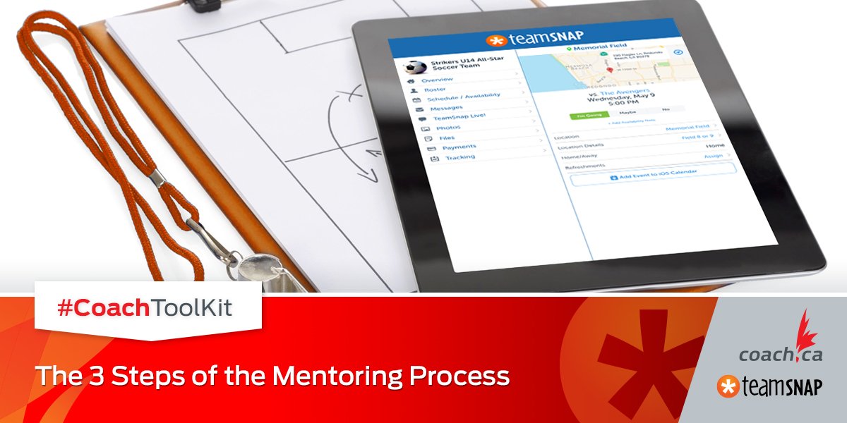 MT <a href="/CAC_ACE/">Coaching Association of Canada</a>: A coach can also be a great #mentor! Learn how to be a mentor in 3 steps: coach.ca/-p159936 #coach #education #leader