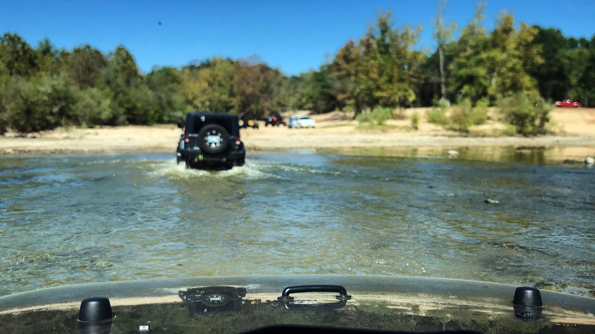 How about a #WaterCrossing #JeepHoodShots on #wetwednesday 💦🦄😈 #JeepLife #TeamOffroadElements
