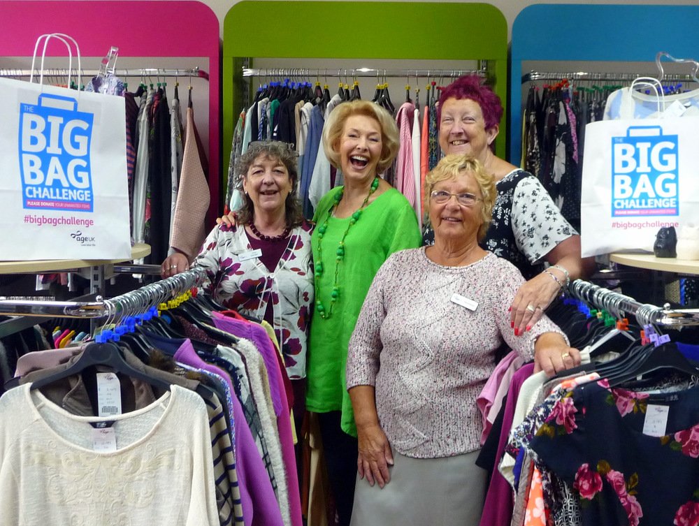 Thrilled to have The Green Goddess Diana Moran taking part in the #BigBagChallenge! See how you can get involved: bit.ly/2yRSnlf