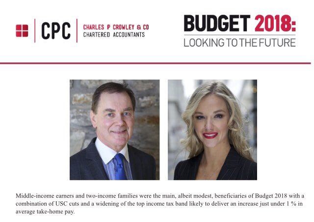 carolinetaxacc's tweet photo. Our CPC 2018 budget briefing is now available email accounts@charlespcrowley.com for your copy #budget2018 #stayinformed #financialnews #tax https://t.co/zHVmKEQJin