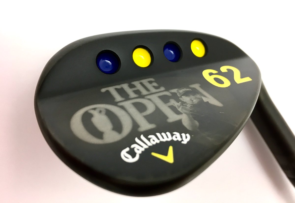 CallawayGolfEU's tweet photo. Hooray for #WedgeWednesday! Simply RETWEET &amp; FOLLOW for another chance to win this @BrandenGrace '62 at The Open' Wedge https://t.co/hvdkR1S2og