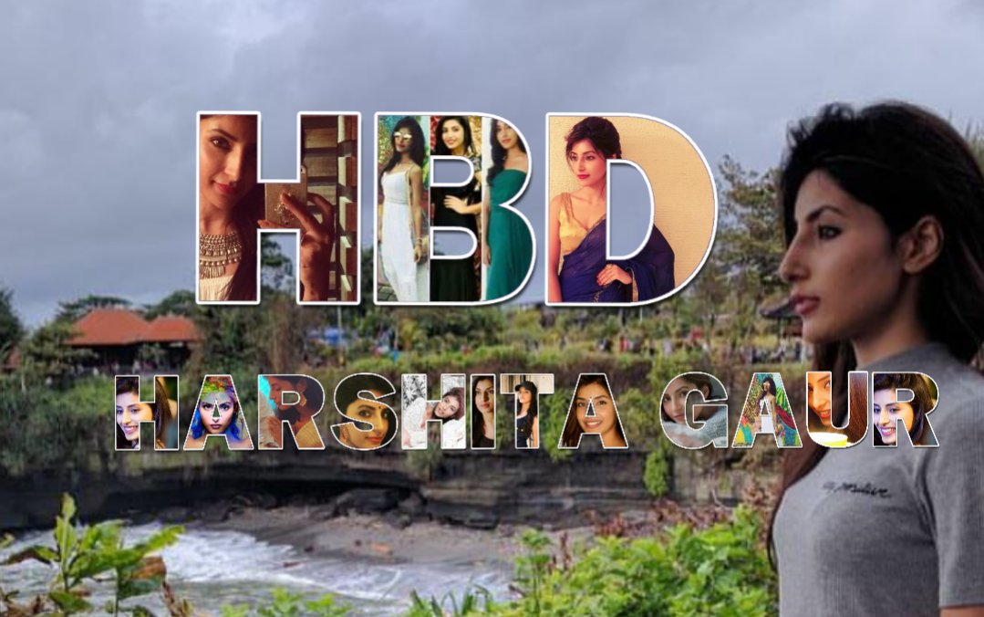 priya9418's tweet photo. #HappyBirthdayharshitagaur Tried something new.. interested one can use this as their Cover pic ❤ https://t.co/uD45ZVl4Ma