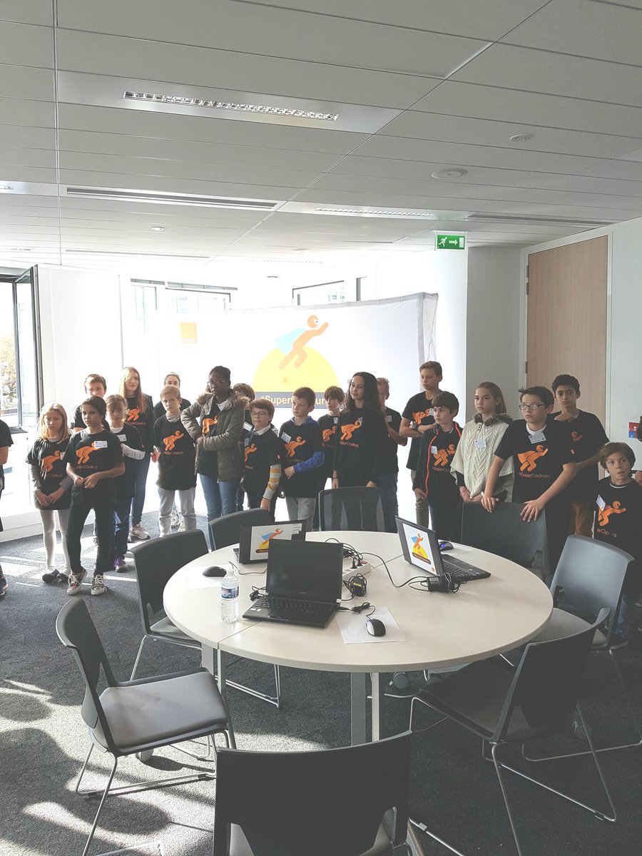 #supercodeurs #orangegardens c est parti ! <a href="/OrangeIDF/">Orange Île-de-France</a>