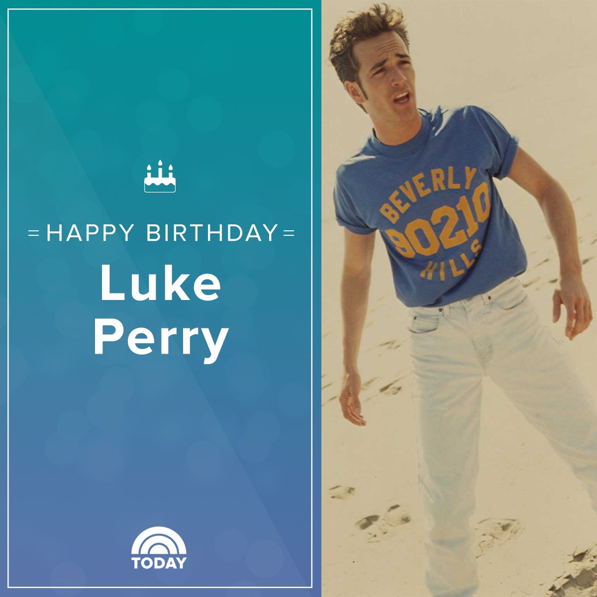 Happy birthday, Luke Perry! 