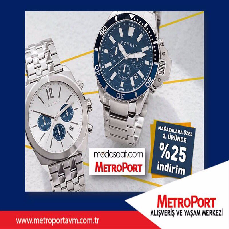AvmMetroport's tweet photo. #metroportavm #metroport #metroportavmbahçelievler #avm #modasaat #saat #takı #aksesuar #moda #bahçelievler #watch https://t.co/aiTRBm52xI
