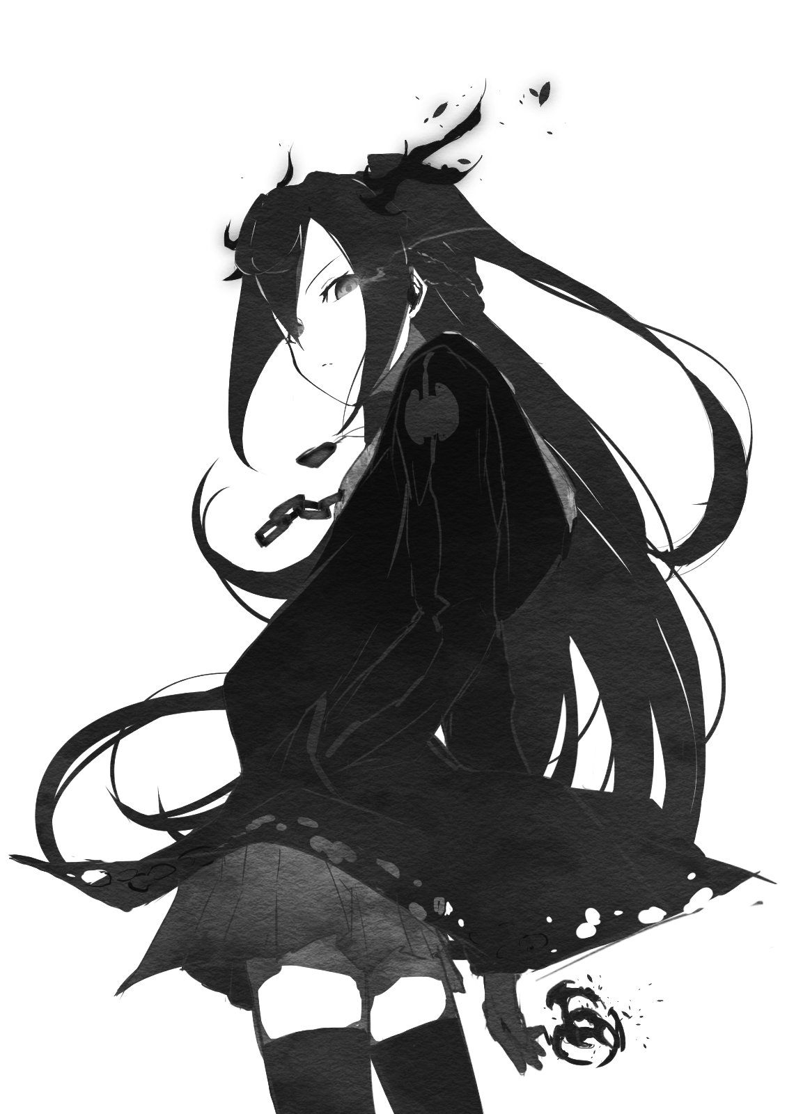 レルビィ 描いた絵をモノクロにしていくとかっこいい なおかつ背景無しが好み T Co 1cupgze7qo Twitter