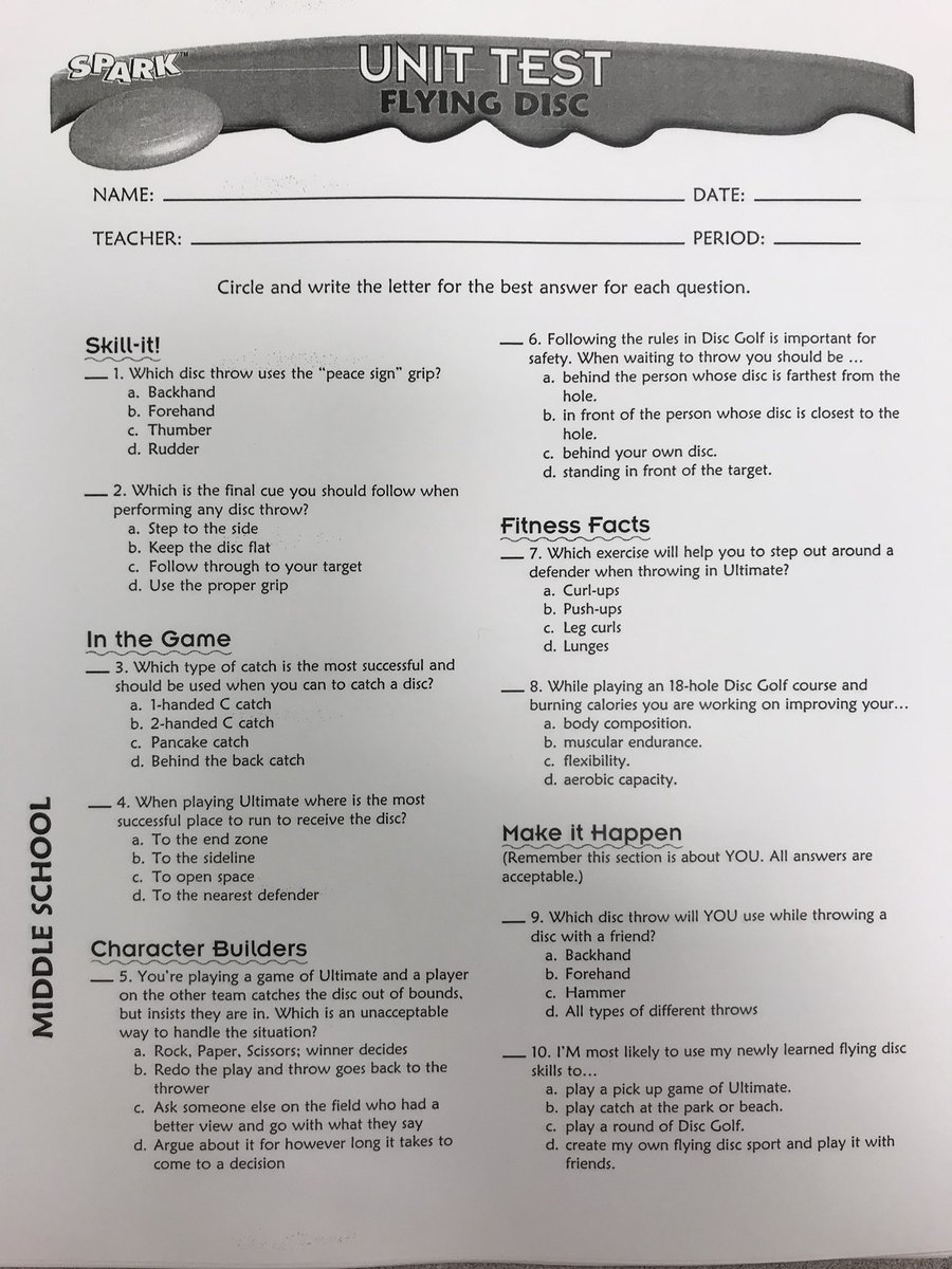 RybsITPE's tweet image. Applying/measuring UFD knowledge (SLP .01) #Ultimate #SPARKFamily #ITPERocks #BeBrave #ASD4ALL #PE4Life #PhysEd