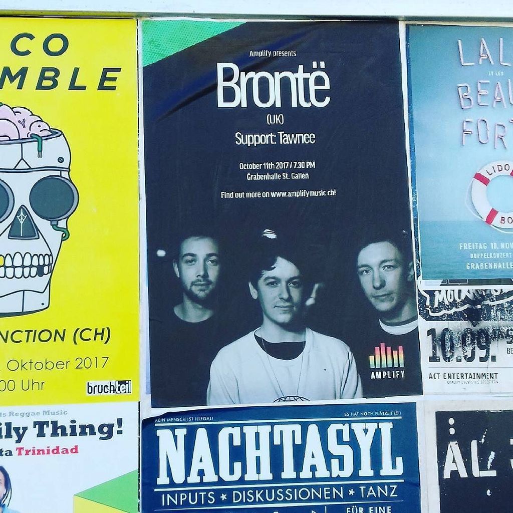 bronte_official's tweet photo. Getting ready for St. Gallen tonight #switzerland #livemusic https://t.co/BAZc8zPmTF https://t.co/35catGumbz