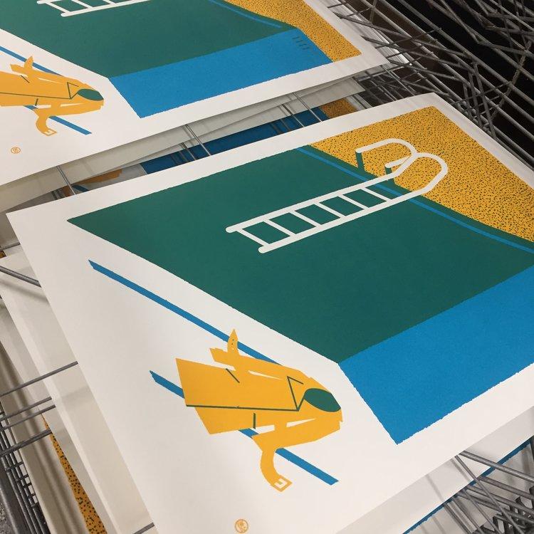 peopleofprint's tweet photo. ''The Deepend'' by Niall McCormac https://t.co/GHs6JiOgAc #printspotters #DamnFinePrint https://t.co/DGkDOvG77y
