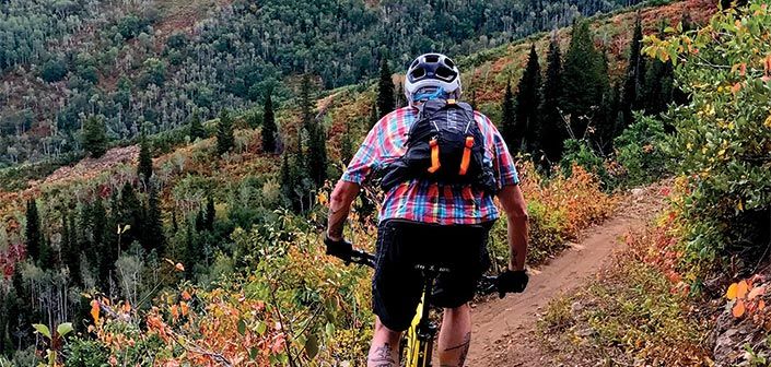 VisitCedarCity's tweet photo. Want to add some color to your life? Follow the season’s peak from north to south on two tires: 
https://t.co/dfqyZ96h4r #MTB #SouthernUtah https://t.co/rPOkAmywEi