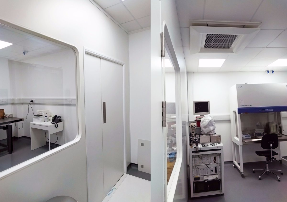 dsp_interiors's tweet photo. Expert Clean Room solutions #designandbuild #cleanroompartitions #filtration #humidification #aircon #covedflooring #antistaticflooring https://t.co/CDT8fLD2WC
