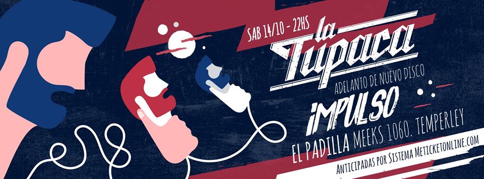 VecinosEnrock2's tweet photo. #FECHAS: #LaTupaca se dispone a presentar #Impulso en Temperley, enterate en el enlace: https://t.co/h53SjUwVL8 https://t.co/G14pGcrEvi