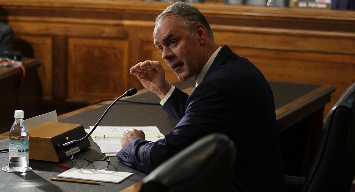 politico's tweet photo. .@SecretaryZinke’s travels: Ski resort and Alaskan steakhouse https://t.co/Zw0OxL91Az https://t.co/24ecLAJScp