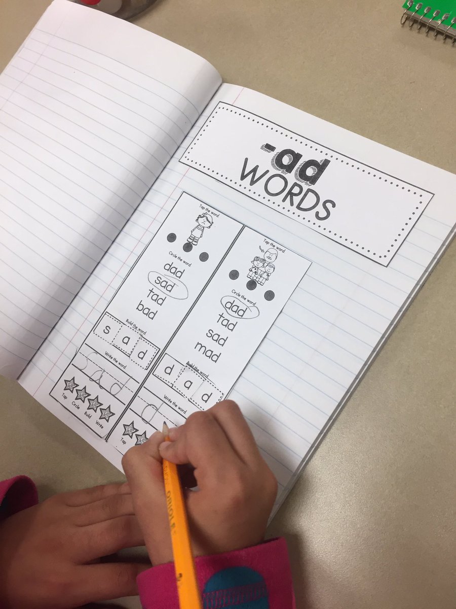 _brlopez's tweet photo. Jennifer did great with the -ad word activity!! #lightupliteracy #dre_hurricanes #resourcestudentsrock https://t.co/CjYgbVaqYQ