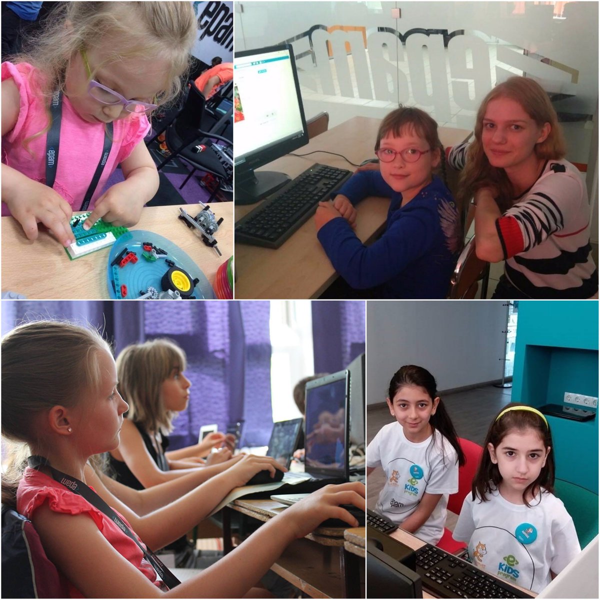 EPAMSystems's tweet photo. Happy #DayoftheGirl! Together with all of our #EPAMeKids, we are celebrating #womenintech and empowering them to reach their dreams. #STEM https://t.co/32ewtMI5Eh
