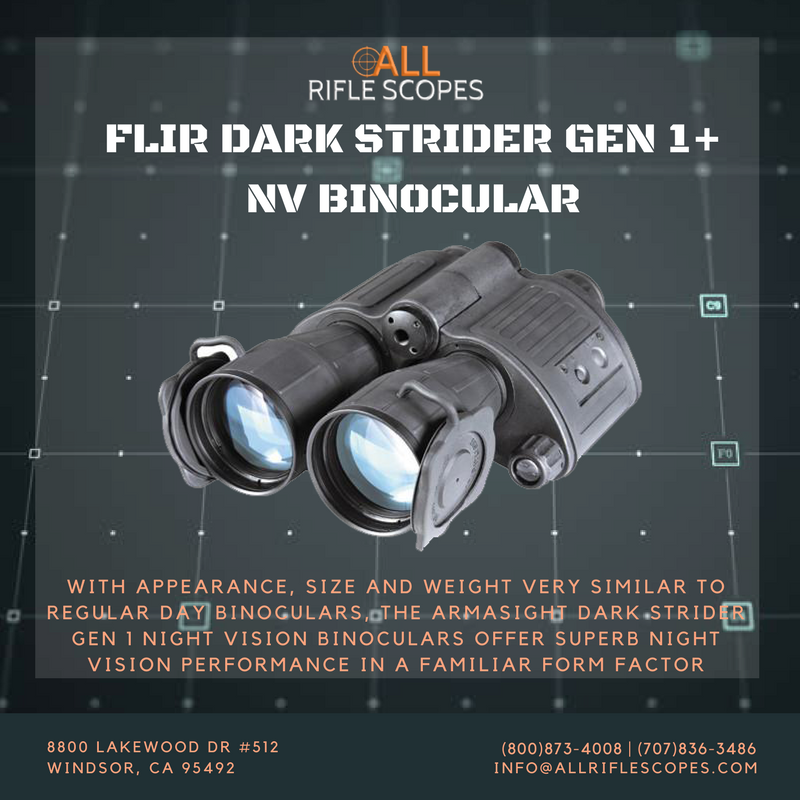 Allriflescopes's tweet photo. Binocular night vision is better for sustained viewing periods and improved depth perception
Check FLIR DARK STRIDER https://t.co/0RWZsy4tUc https://t.co/m9yEHZTMgF