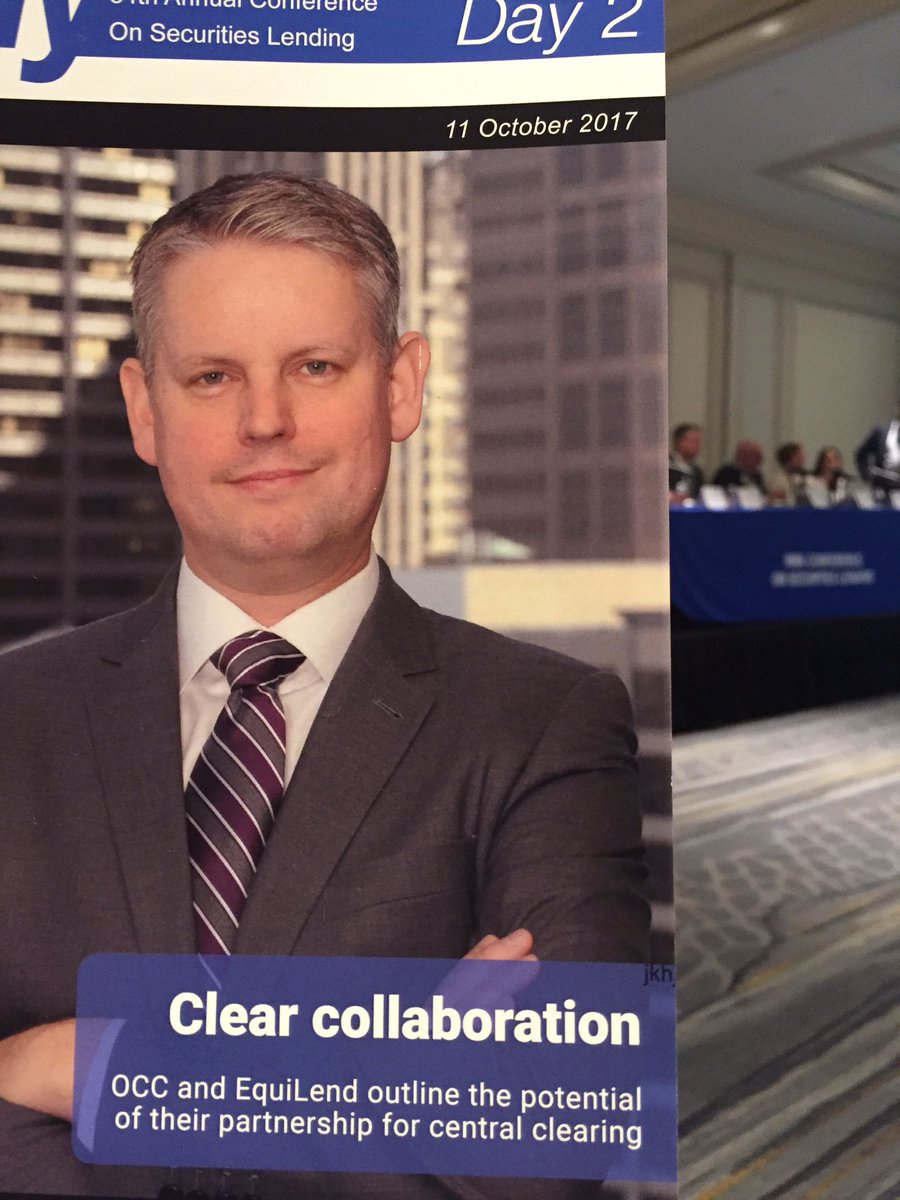 HedgedDrew's tweet photo. Matt Wolfe, of OCC, holding court on the CCP panel at #RMA2017 and on the front cover of today's RMA Daily.
Who will be there next year? https://t.co/UVN7makwcT