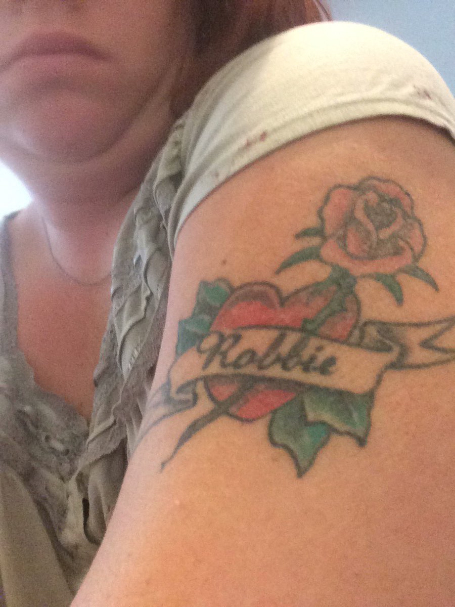 TOdom06's tweet photo. @TheRealDaytime I have my husband named tattoo on my arm. We been happy married for 11 years now but together 13 years. https://t.co/eO1De8wW9z
